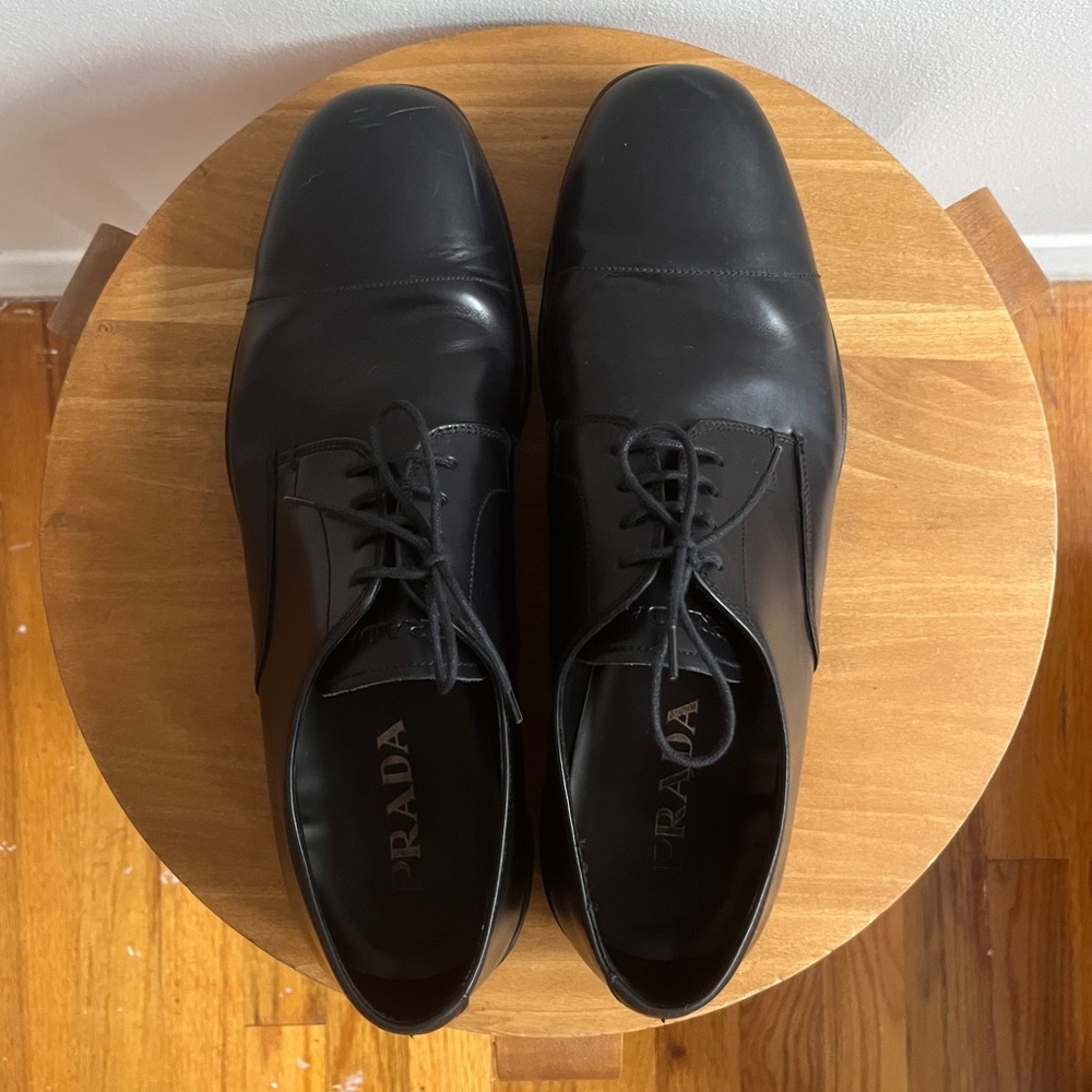 Men’s Prada Derby Lace Up Shoes